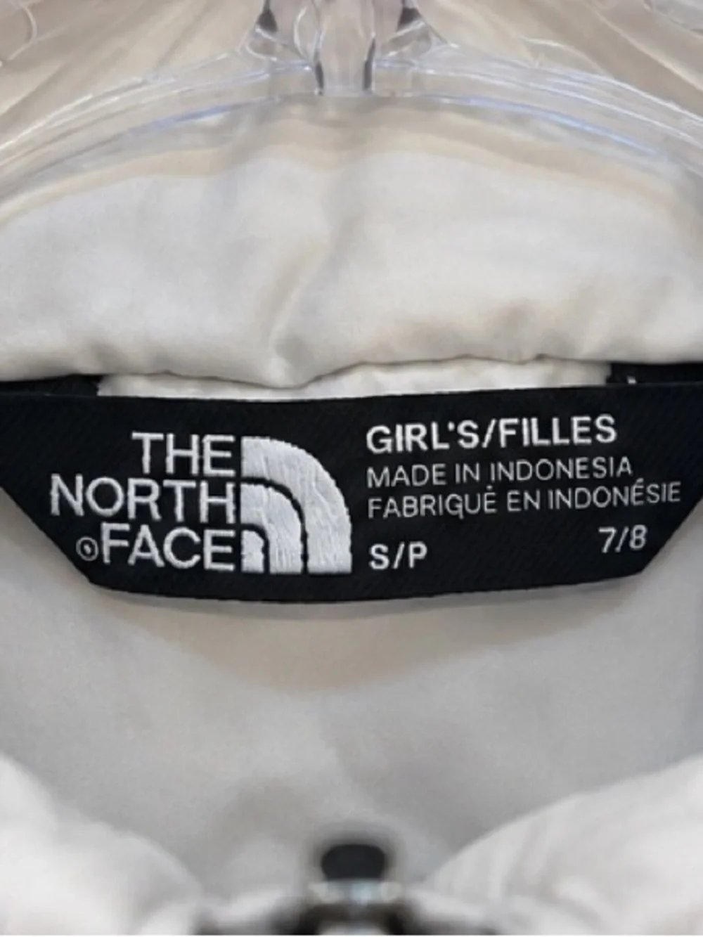 The North Face Kids White Puffer Jacket